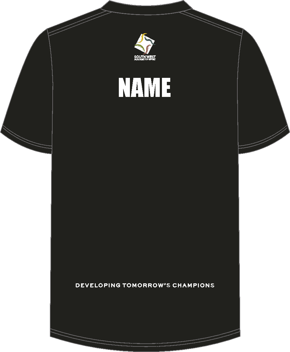 South West Academy of Sport | PRE-ORDER |  Unisex Training Tee - Image 2