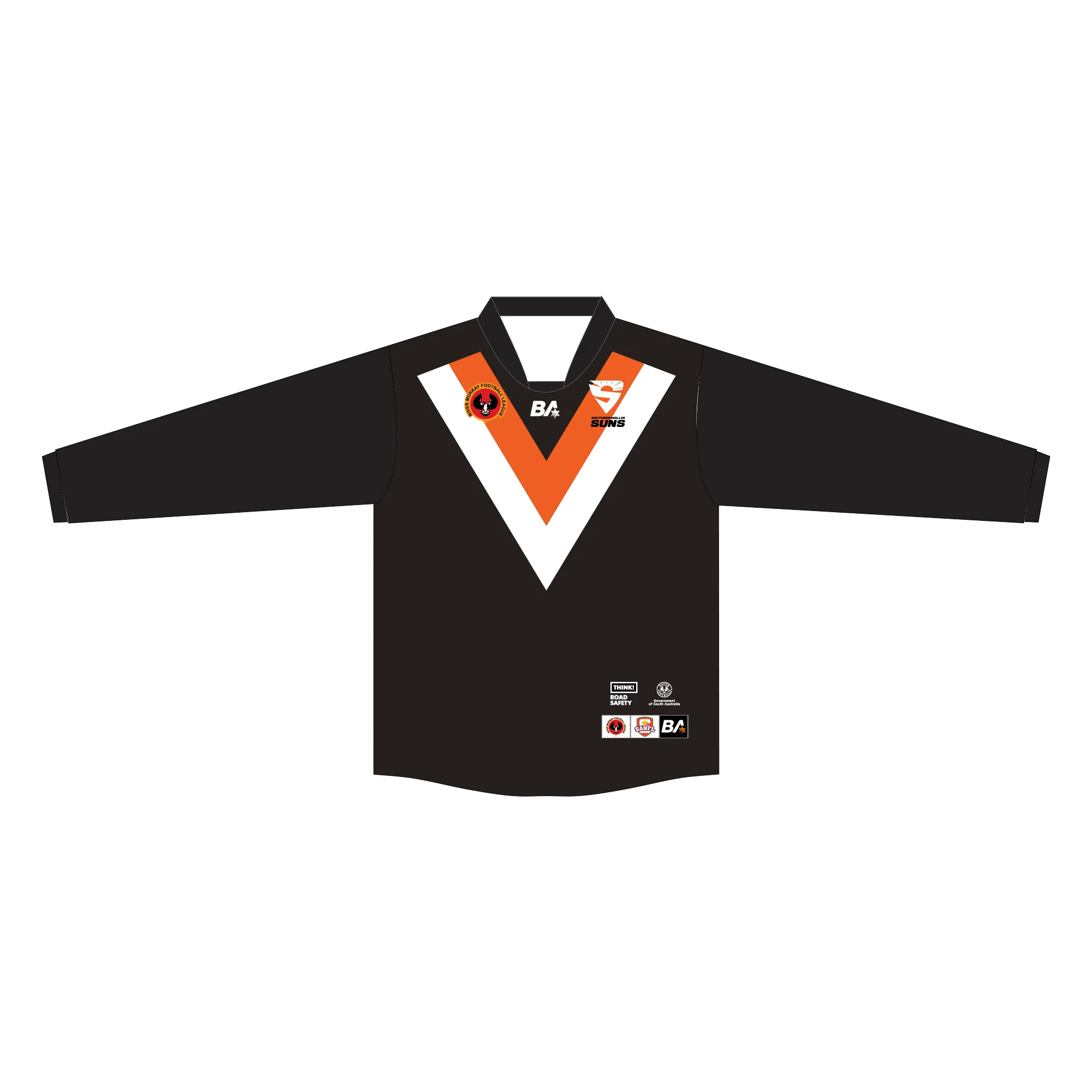 Southern Mallee Suns FC | PRE-ORDER | Toddler Guernsey - Long Sleeve