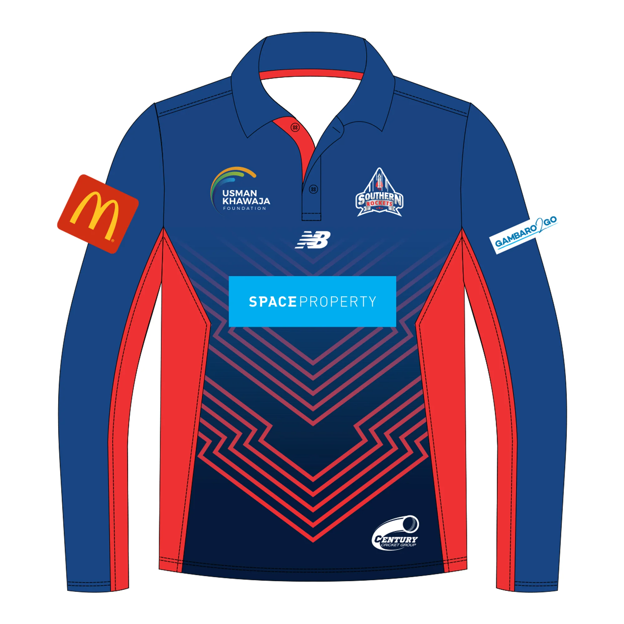 Southern Rockets | PRE-ORDER | -  New Balance Players Polo LS -  Unisex
