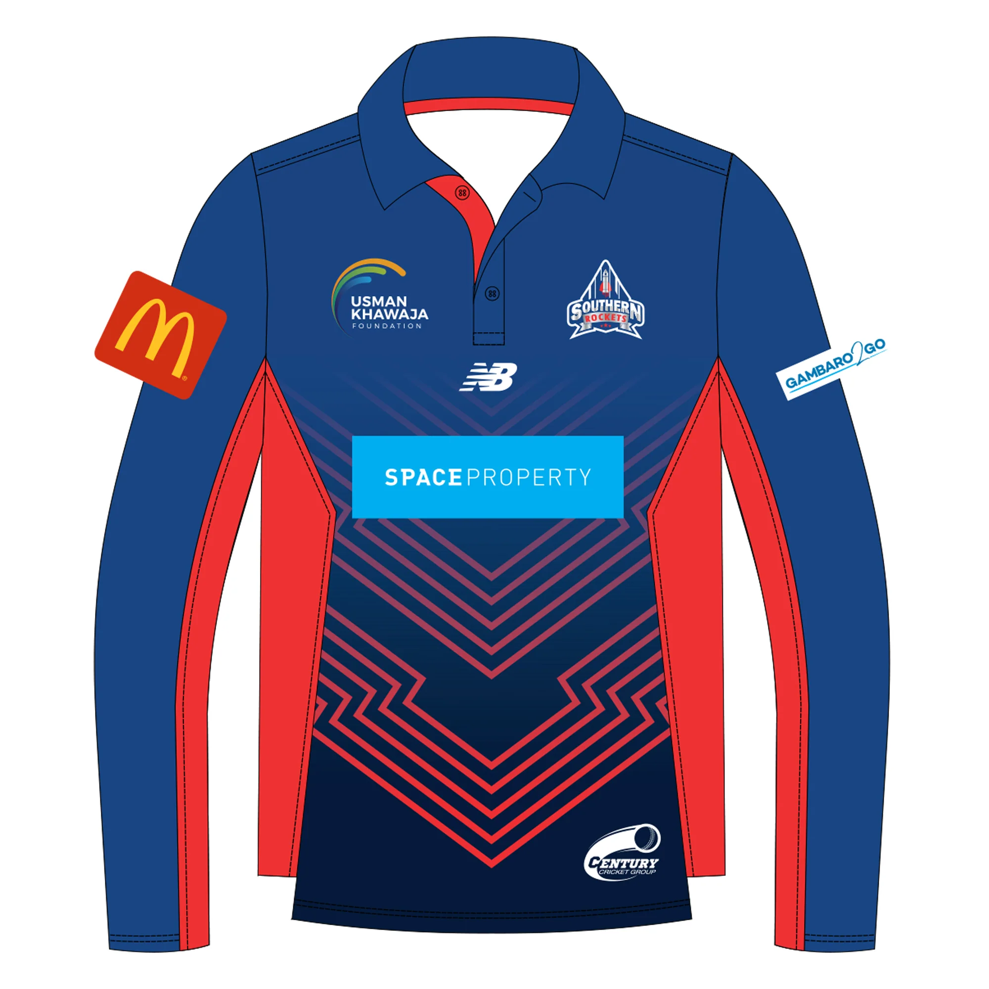 Southern Rockets | PRE-ORDER | -  New Balance Players Polo LS -  Womens