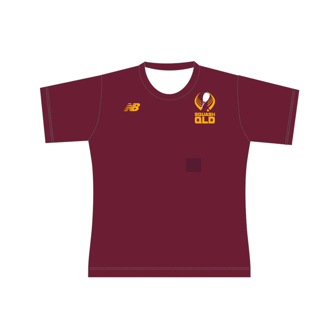 Squash QLD | PRE-ORDER | Ladies Round Neck Tee
