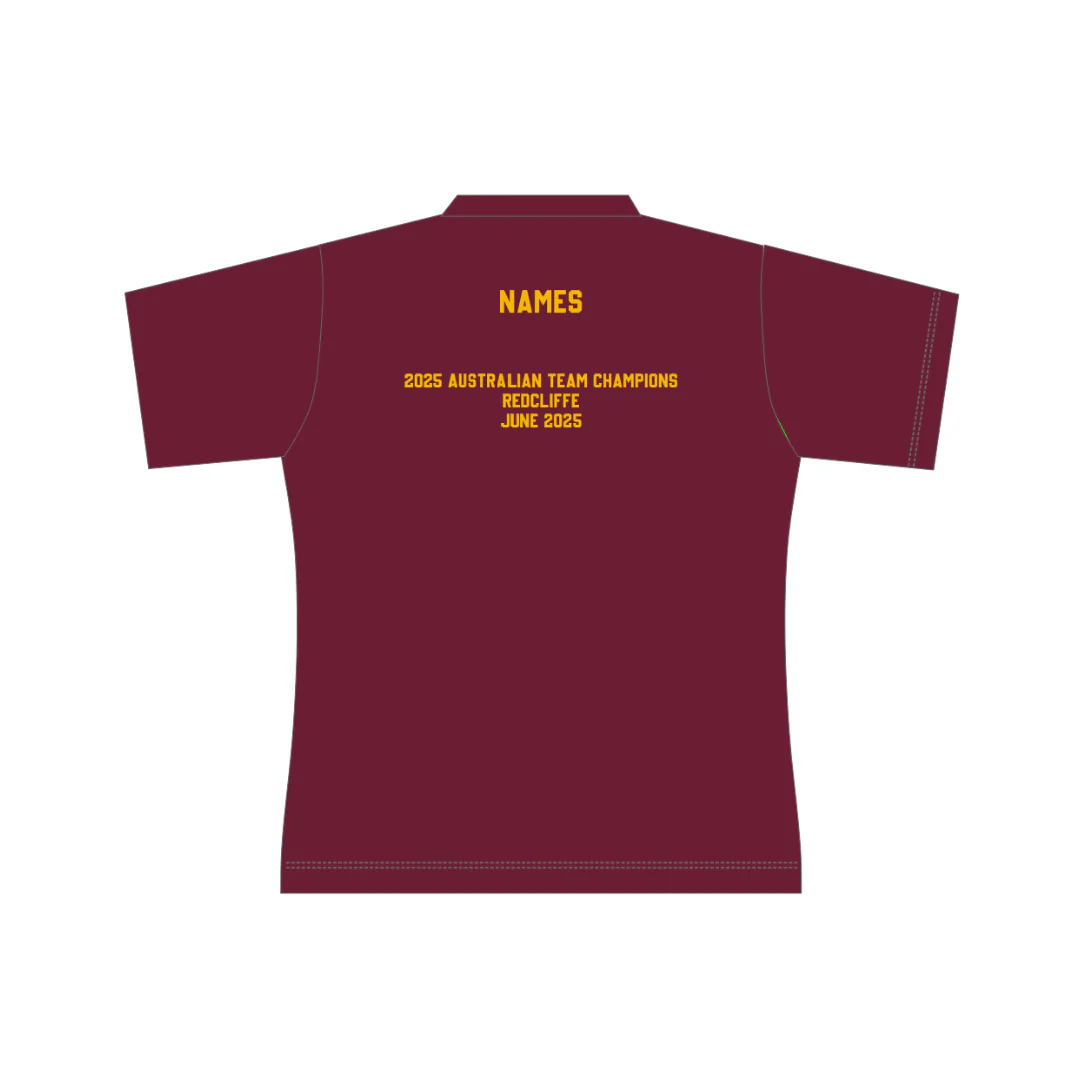 Squash QLD | PRE-ORDER | Ladies Round Neck Tee - Image 2