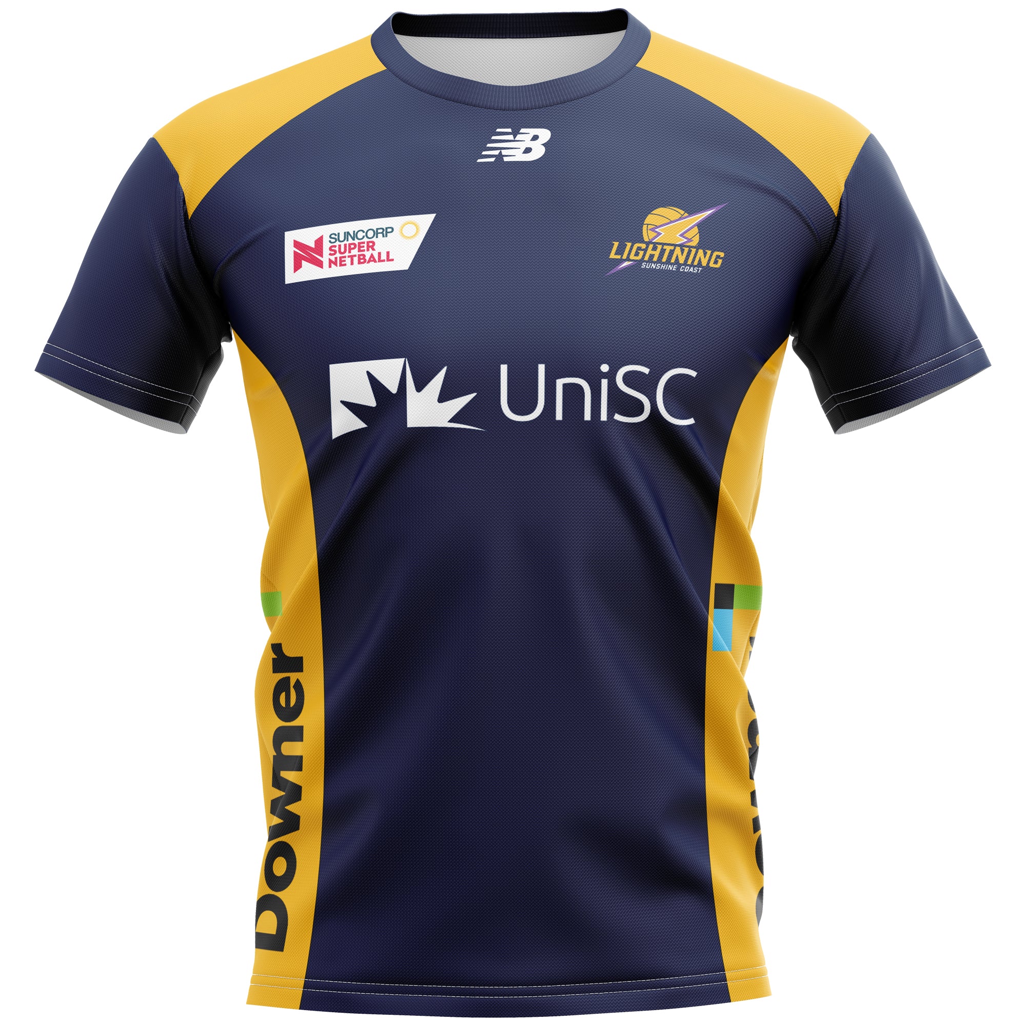 Sunshine Coast Lightning | PRE-ORDER | 2023 New Balance Warm-Up Tee - Womens