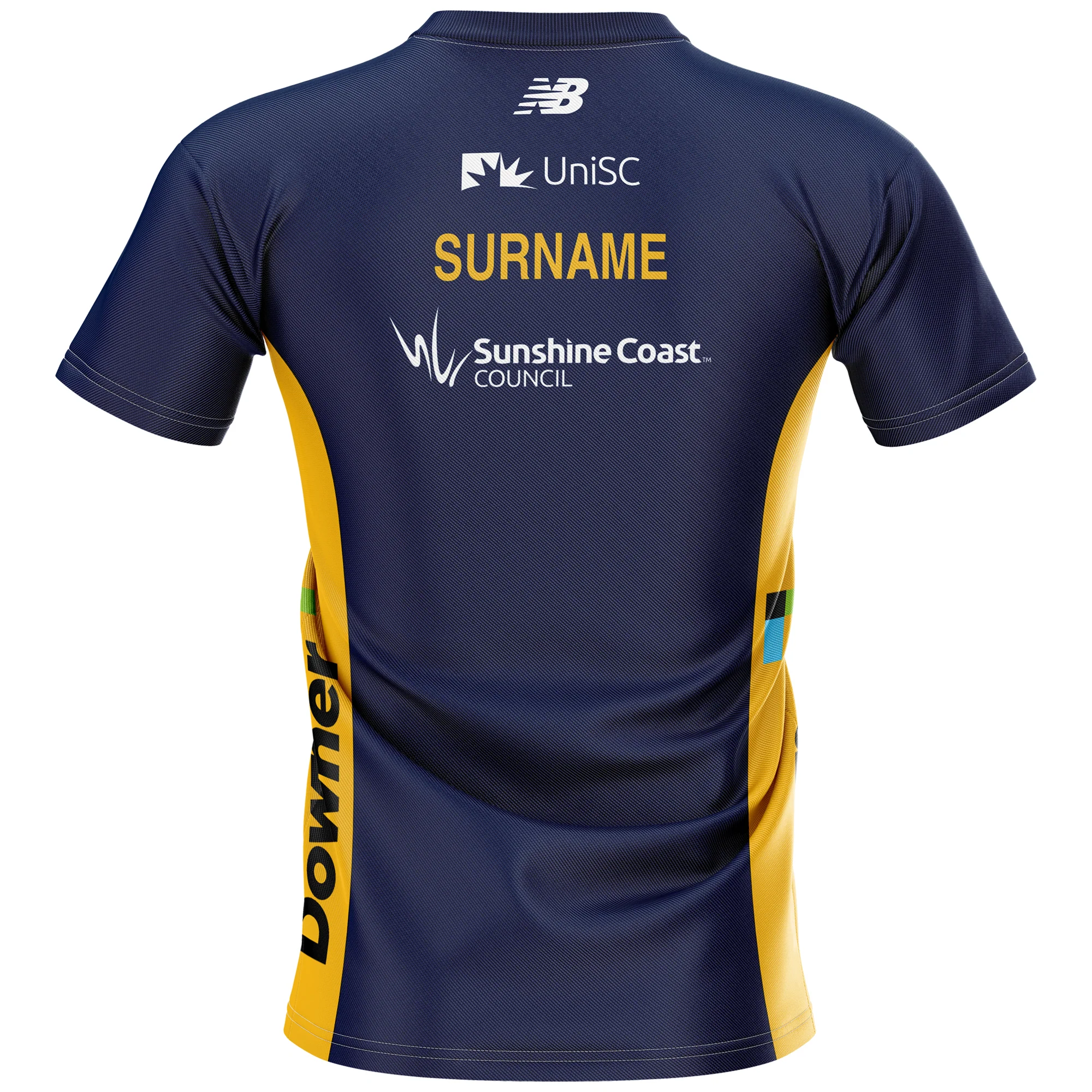 Sunshine Coast Lightning | PRE-ORDER | 2023 New Balance Warm-Up Tee - Youth - Image 2