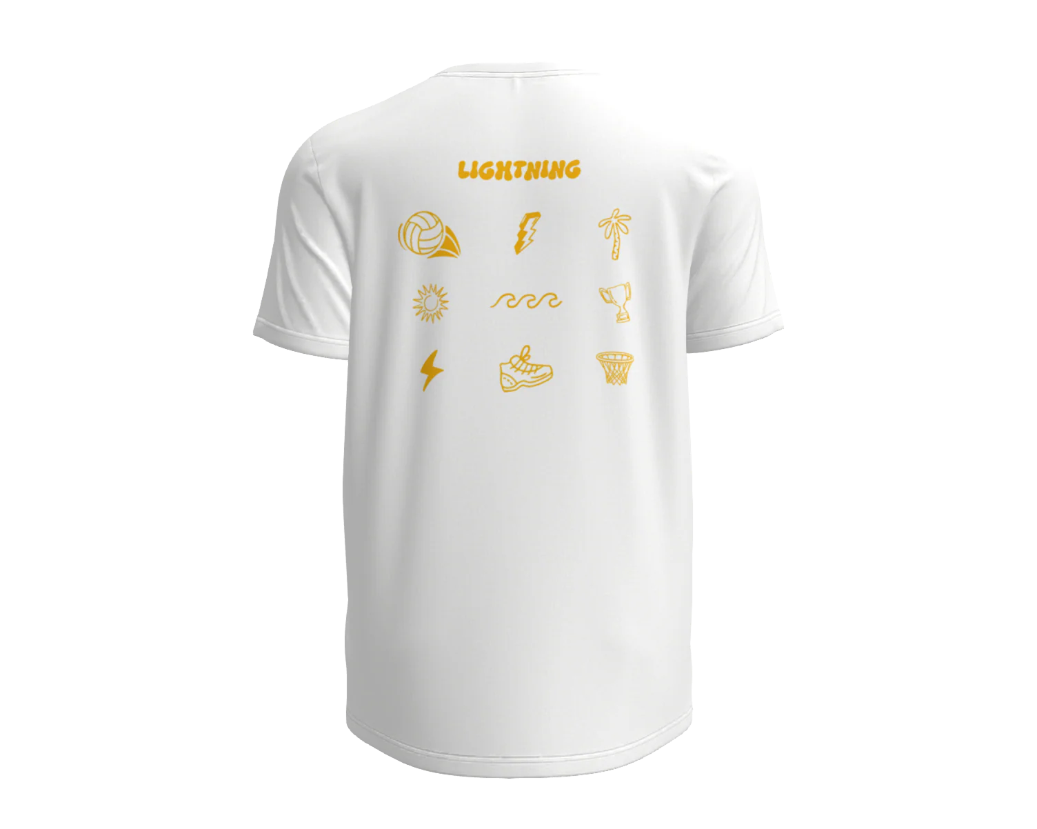 Sunshine Coast Lightning | Lightning Beach Tee - Image 3