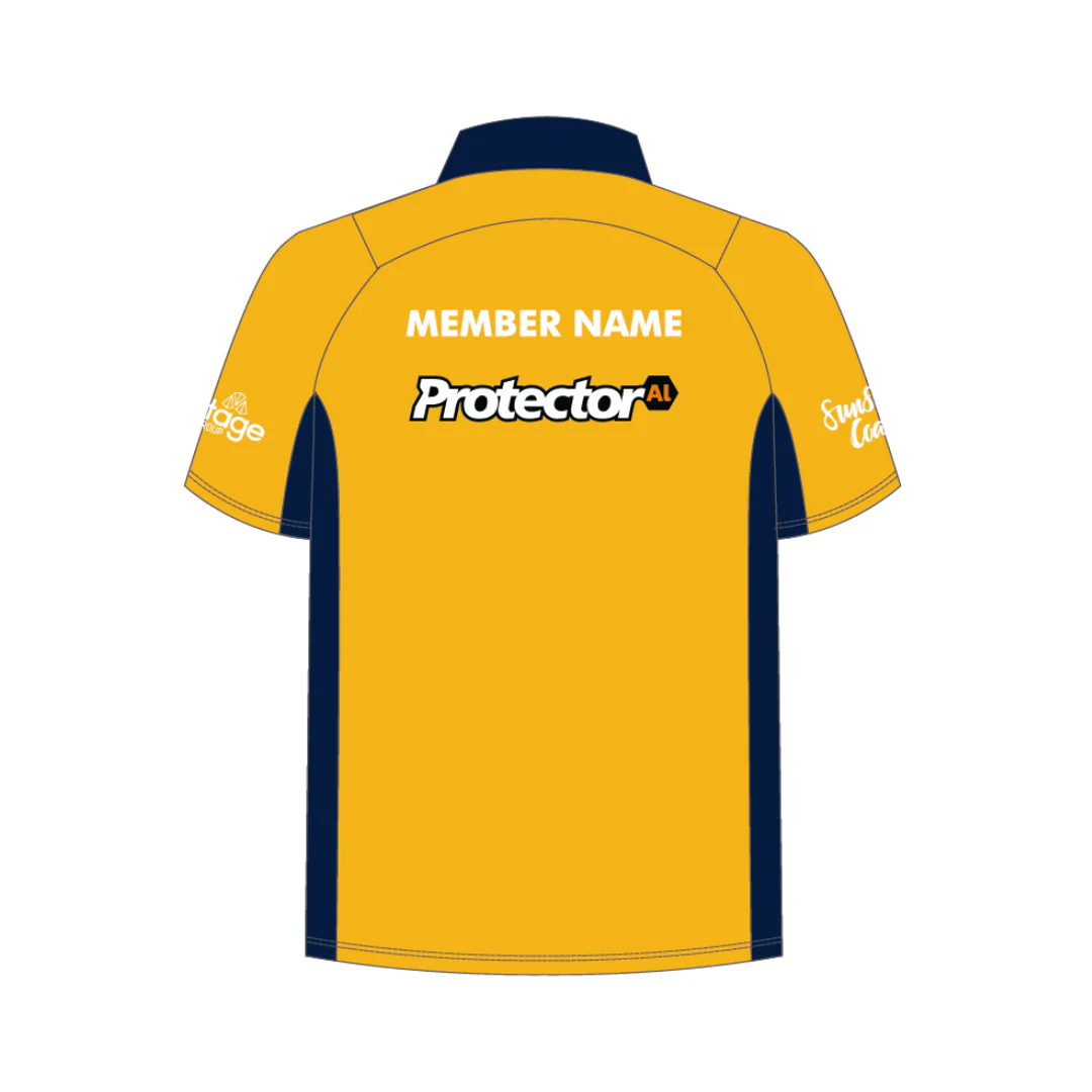Sunshine Coast Lightning | PRE-ORDER | Members Polo - Unisex - Image 2