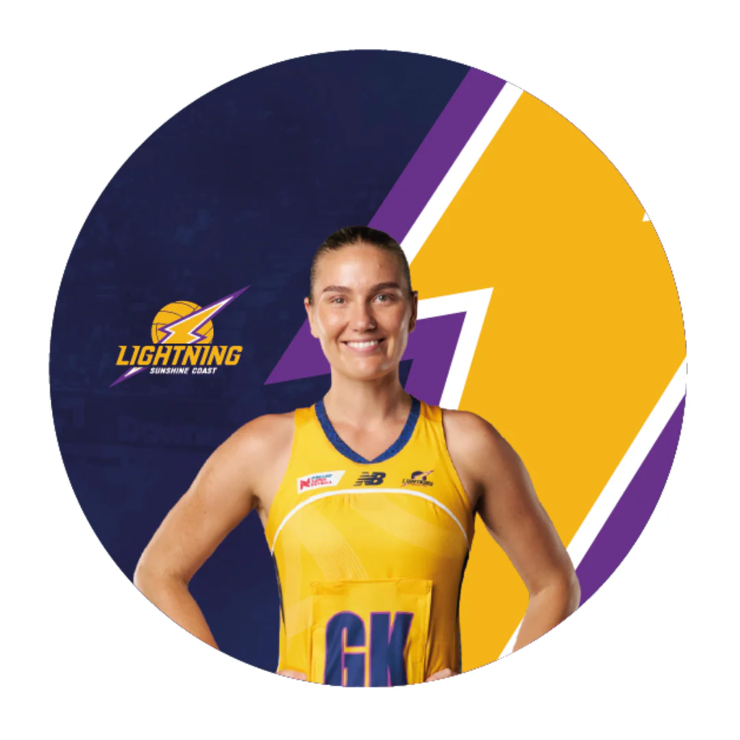 Sunshine Coast Lightning | Player Badge - Image 2