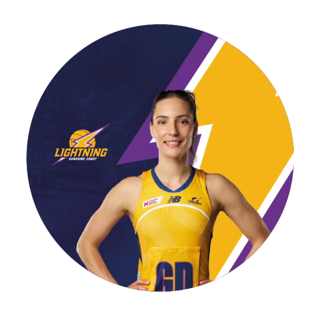 Sunshine Coast Lightning | Player Badge - Image 3