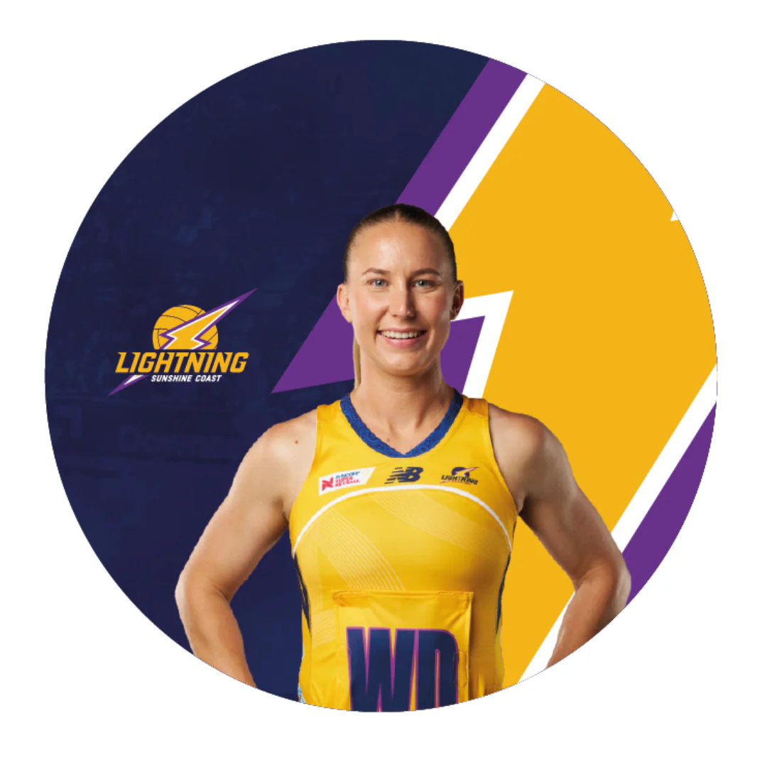 Sunshine Coast Lightning | Player Badge - Image 4