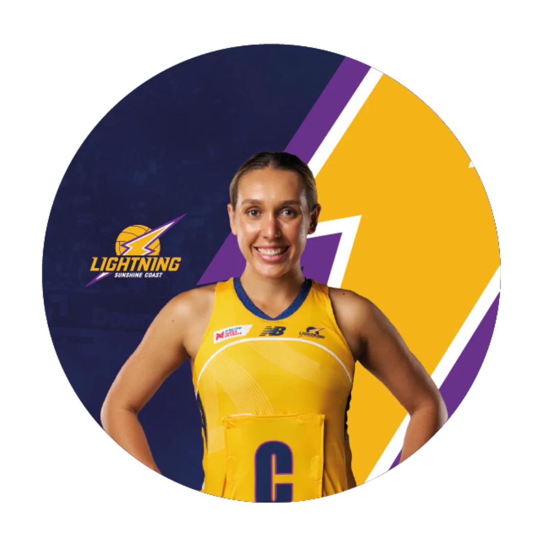 Sunshine Coast Lightning | Player Badge - Image 7