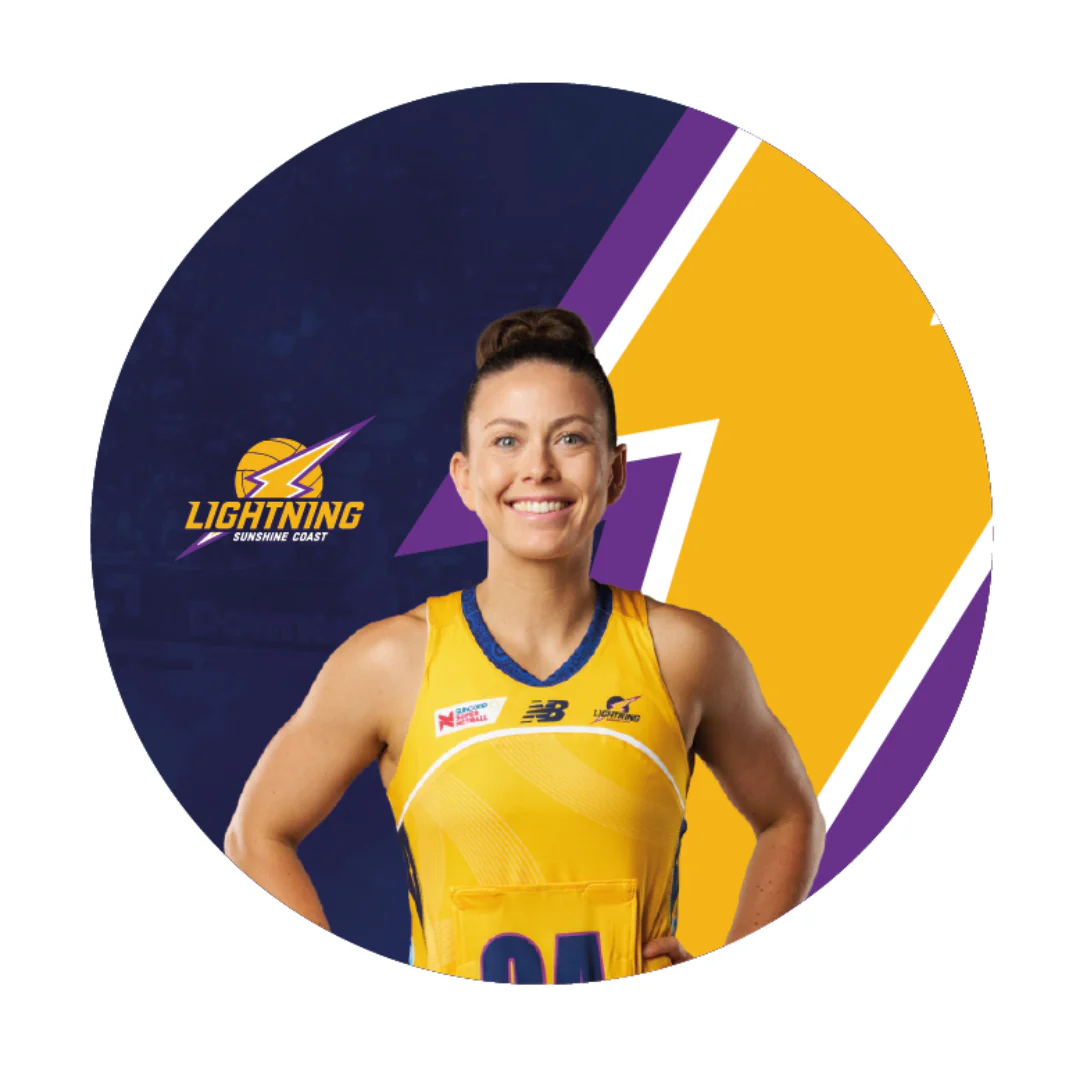 Sunshine Coast Lightning | Player Badge - Image 8