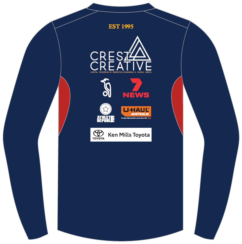 Sunshine Coast Scorchers | PRE-ORDER | LS Training Tee Mens - Image 2