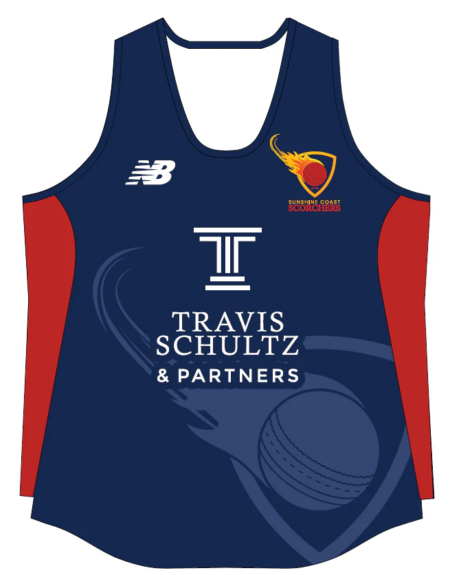Sunshine Coast Scorchers | PRE-ORDER | Training Singlet Womens