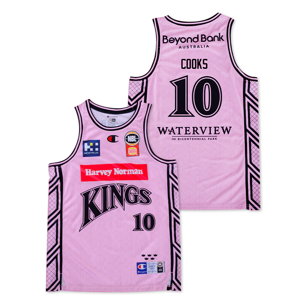 Sydney Kings | Youth Pink Game Jersey - Cooks
