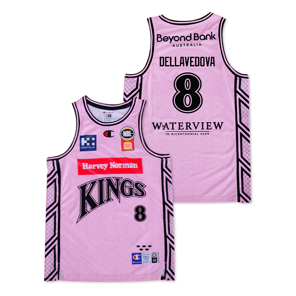 Sydney Kings | Youth Pink Game Jersey - Dellavedova