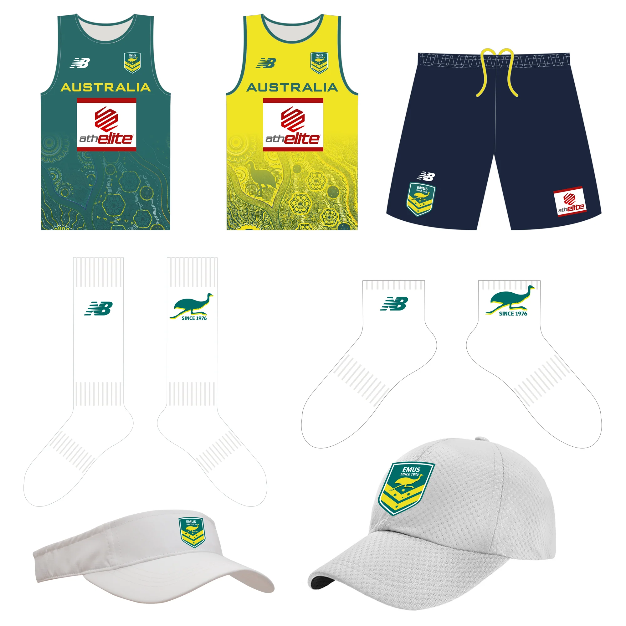 TFA | Emus | PRE-ORDER | Womens Training Singlet Bundle