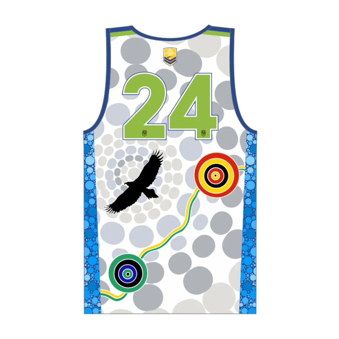 Touch Football ACT | PRE-ORDER | Clash Playing Singlet - Unisex - Image 2
