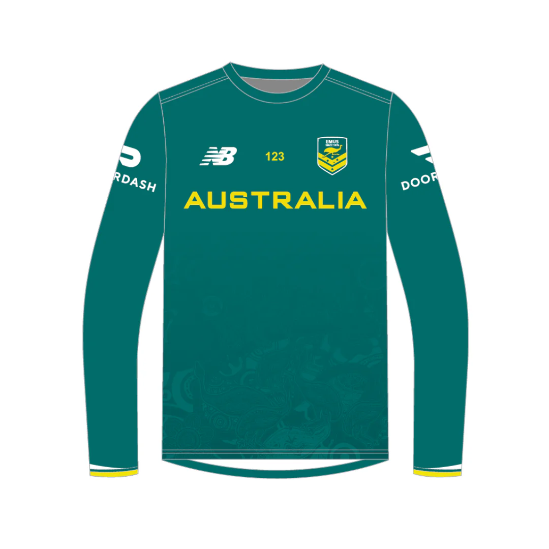 Touch Football Australia | PRE-ORDER | LS Warm Up Tee - Unisex