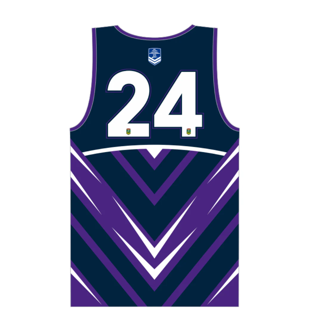 Touch Football Victoria | PRE-ORDER | Playing Singlet - Unisex - Image 2
