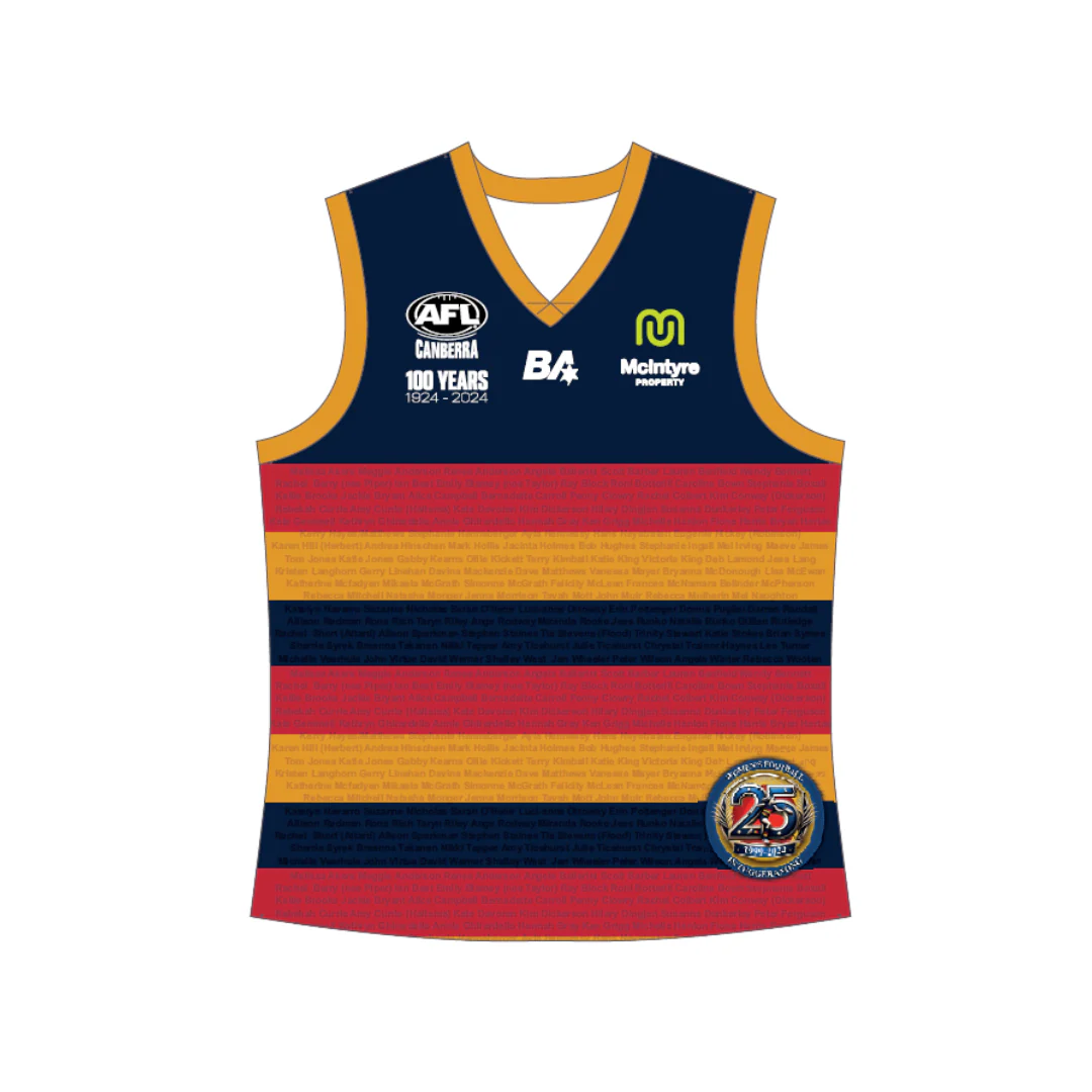 Tuggeranong Valley FC | PRE-ORDER | Heritage Guernsey