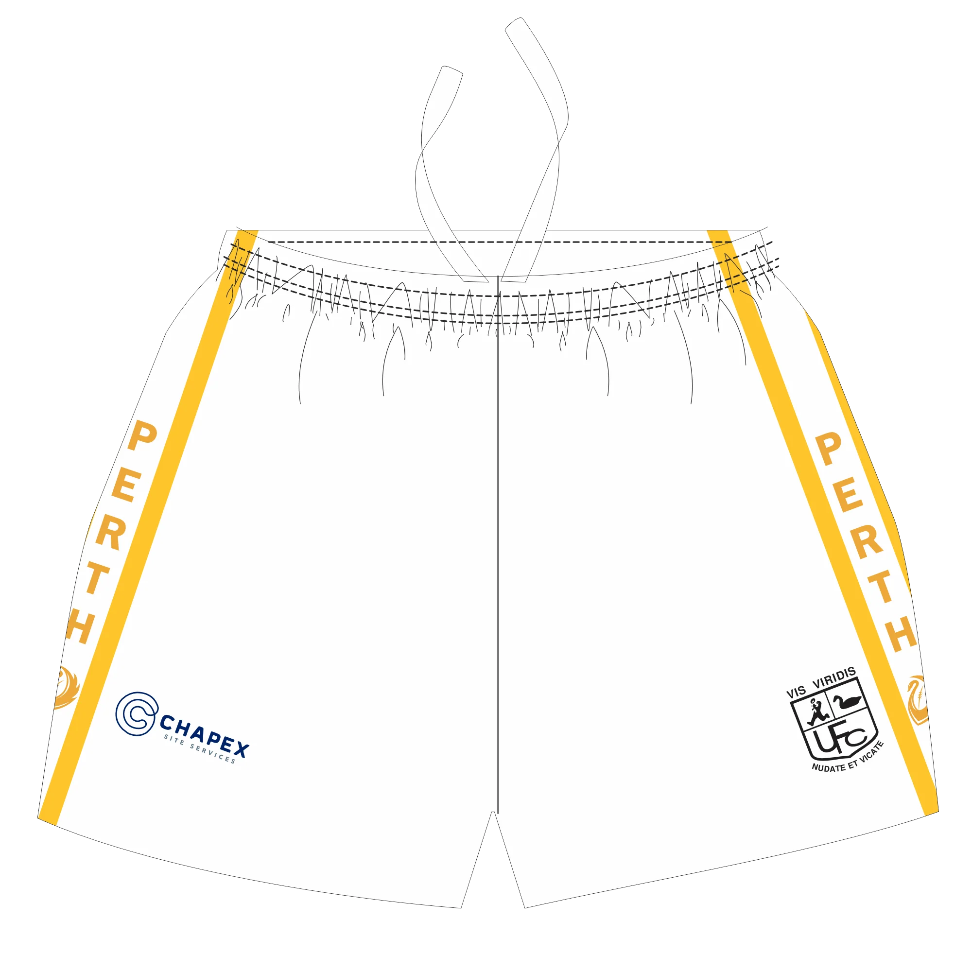 PFL24 UWA | NB Mens Colts Away Shorts