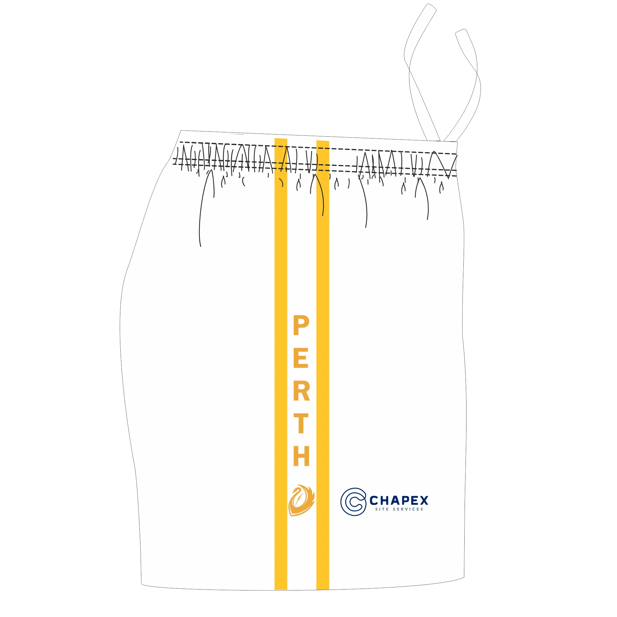 PFL24 UWA | NB Mens Colts Away Shorts - Image 2
