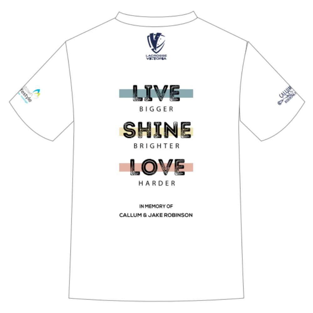 Victorian Lacrosse | PRE-ORDER | NB Unisex T-Shirt - White - Image 2