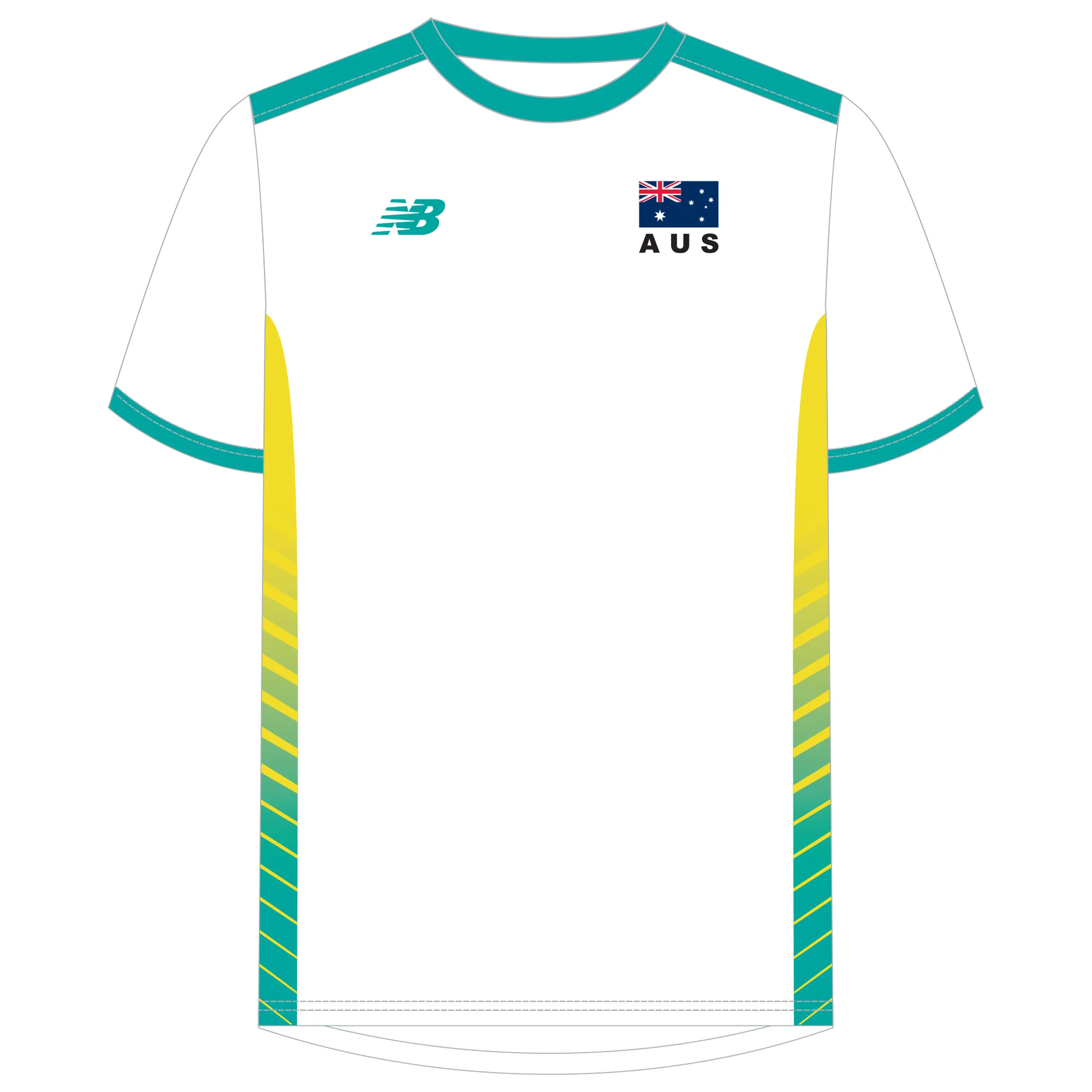 Volleyball Australia | NB Womens Tee - White