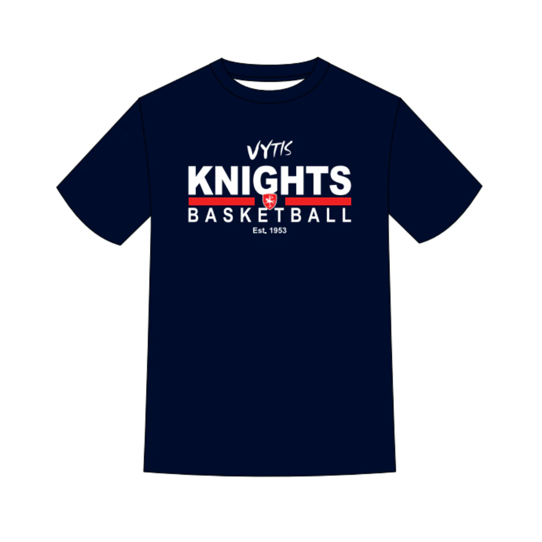 Vytis Knights | PRE-ORDER | Casual T Shirt - Navy