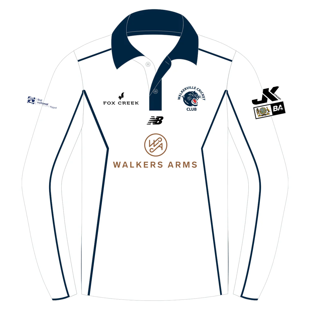 Walkerville CC | PRE-ORDER | New Balance - Senior Elite Playing Polo - Long Sleeve