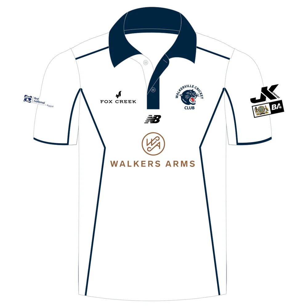 Walkerville CC | PRE-ORDER | New Balance - Senior Elite Playing Polo - Short Sleeve