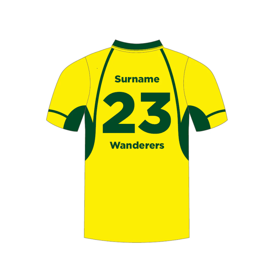 Wanderers AUS | PRE-ORDER | Hockey | Playing Shirt Yellow - Womens - Image 2