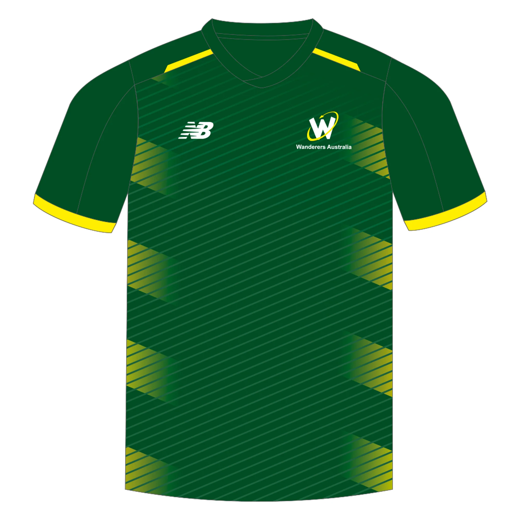 Wanderers AUS | PRE-ORDER | Soccer | New Balance Playing Jersey Green - Women