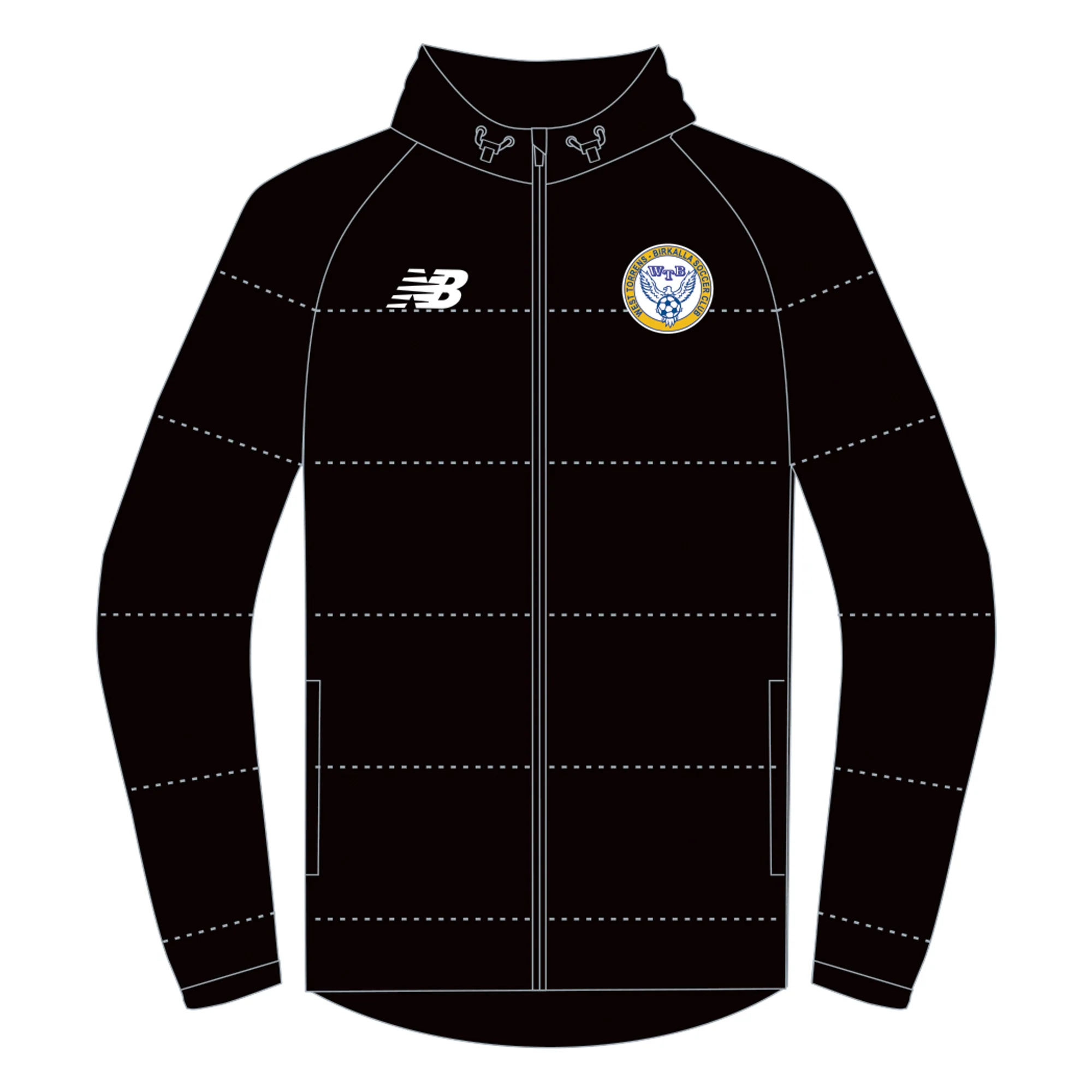 West Torrens Birkalla SC | PRE-ORDER | Puffer Jacket
