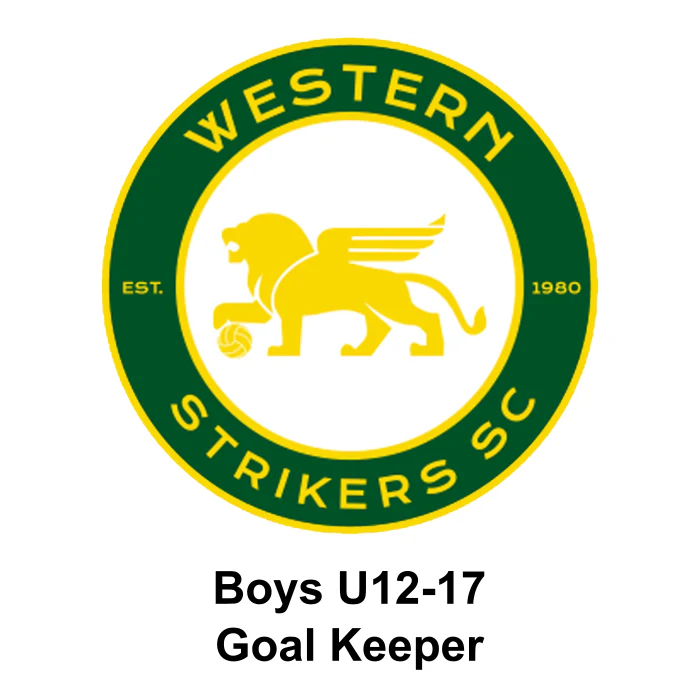 Western Strikers SC | PRE-ORDER | 2025 Junior Player Bundle - Boys U12-17 - Goal Keeper