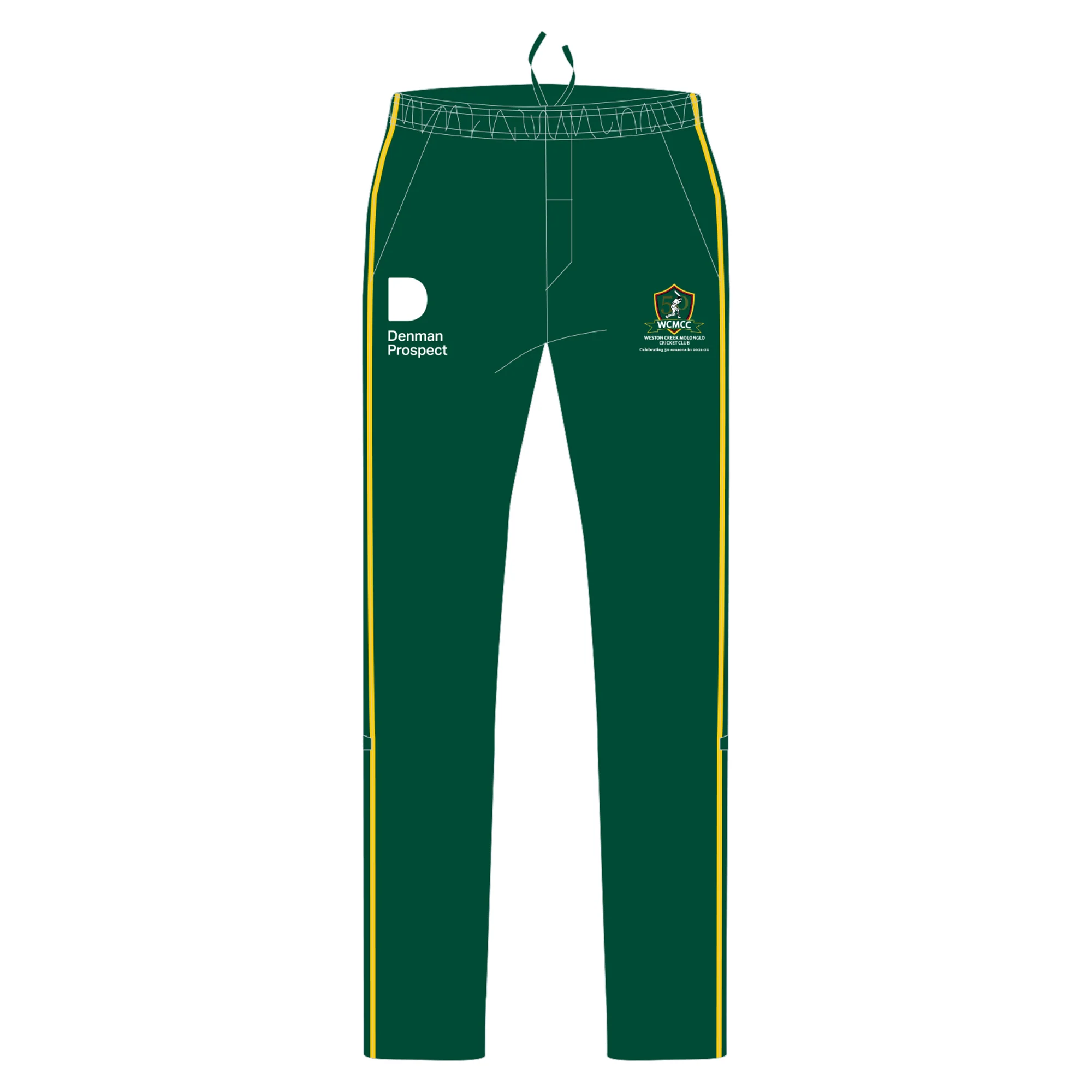 Weston Creek Molongolo CC | PRE-ORDER | One Day Pant Mens Green