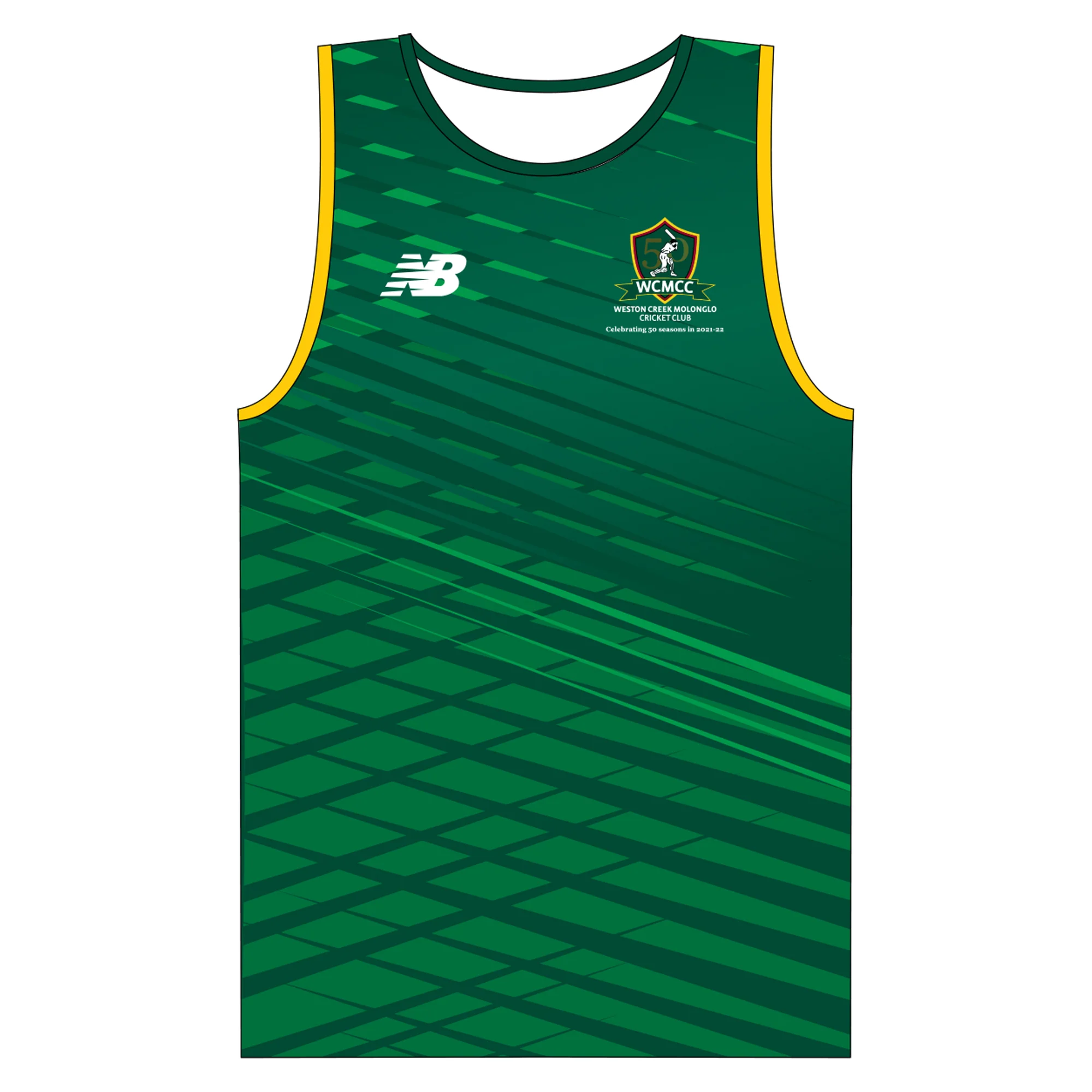 Weston Creek Molongolo CC | PRE-ORDER | Unisex Singlet