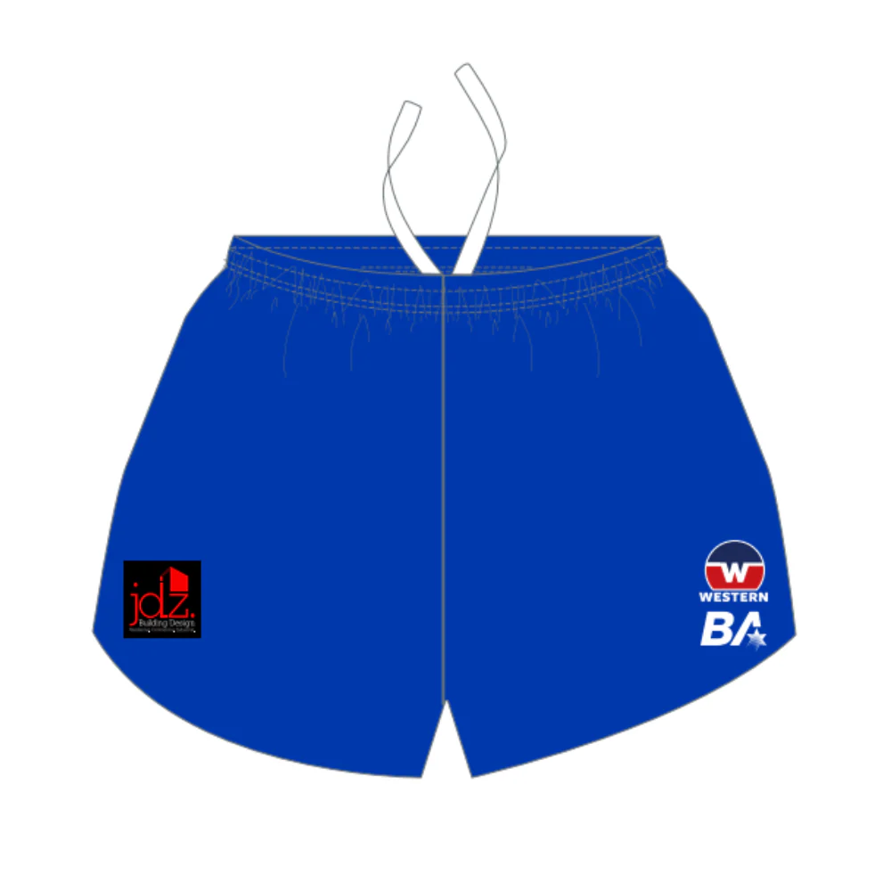 WRFL Albanvale FNC | Unisex BA AFL Shorts (Home) - Juniors