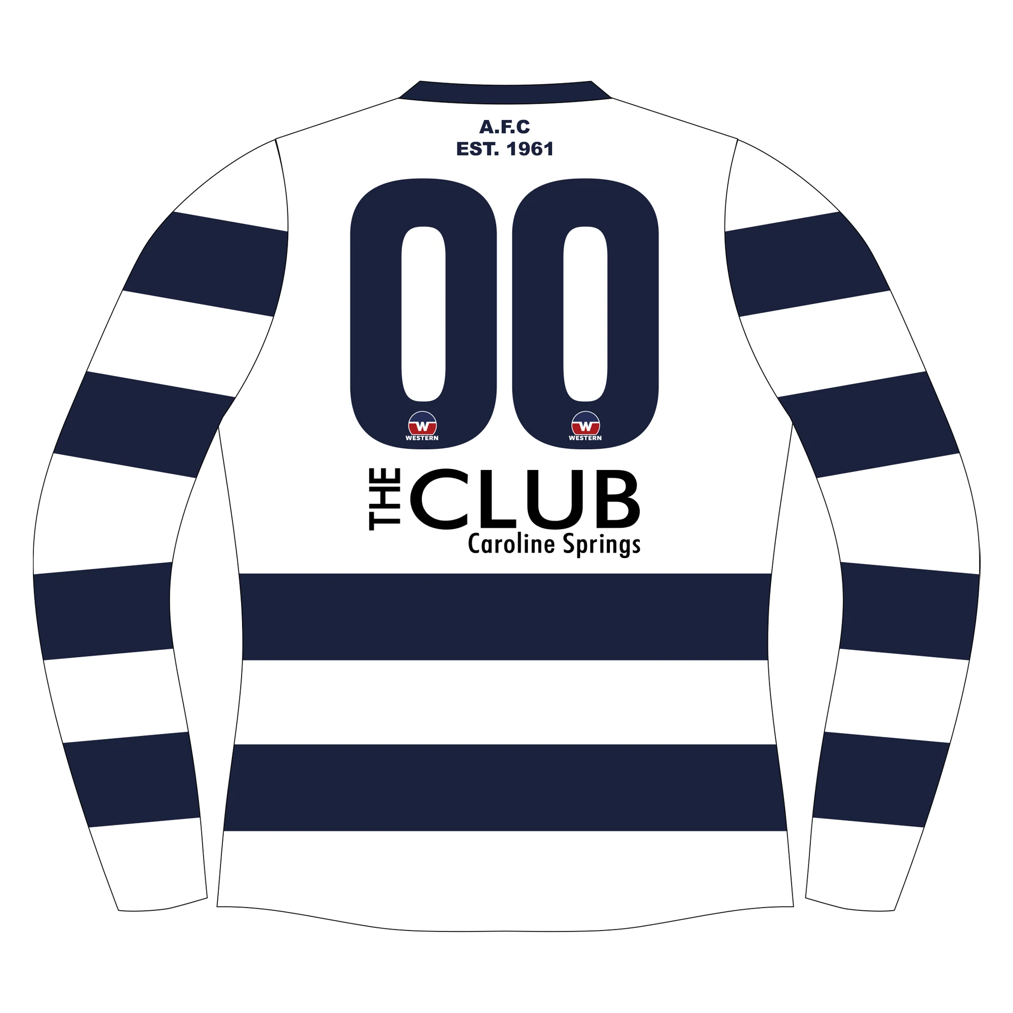 WRFL Albion FC | NB Guernsey Long Sleeve Unisex - Image 2