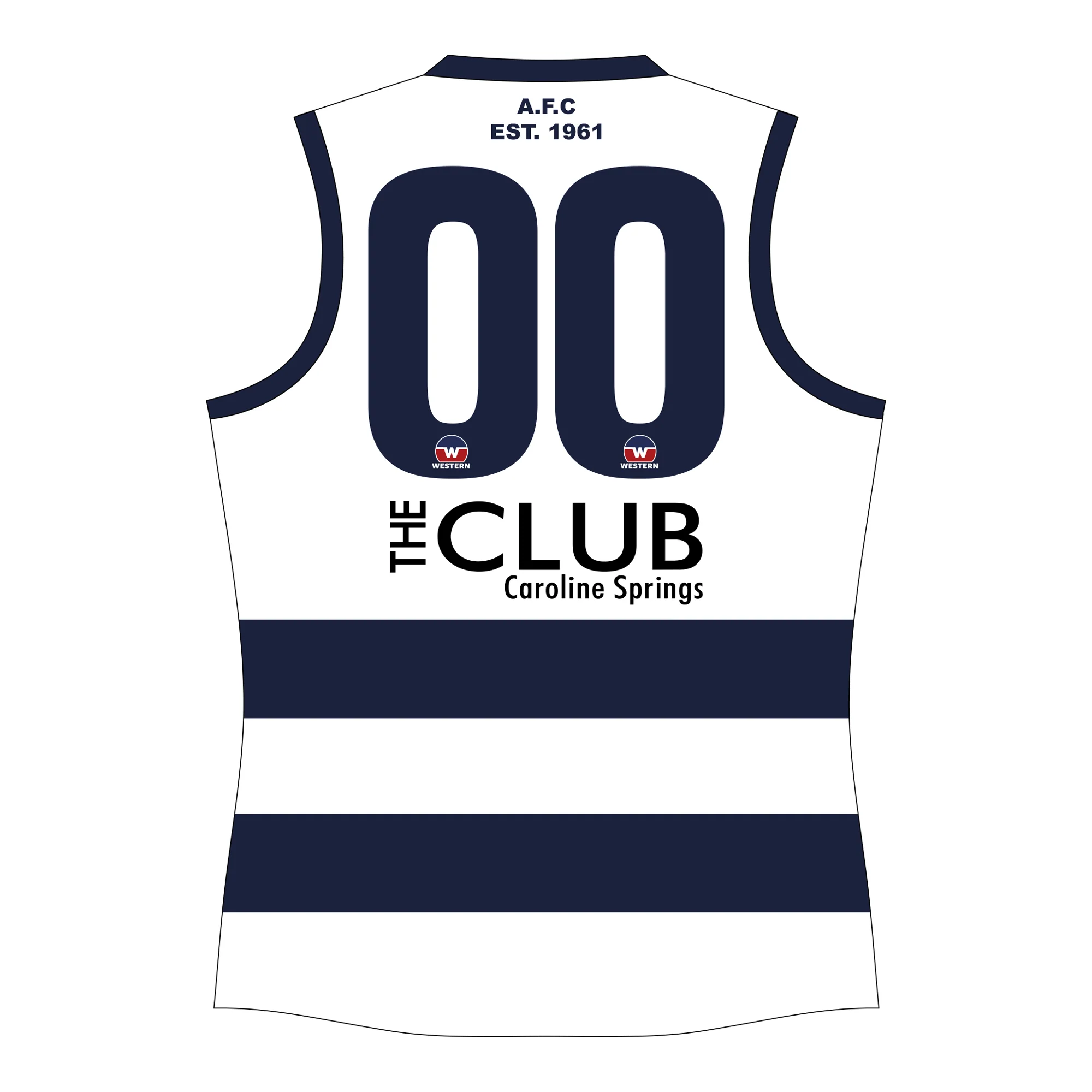 WRFL Albion FC | NB Guernsey Sleeveless Unisex - Image 2