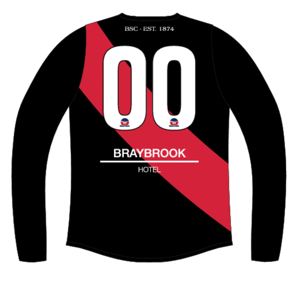 WRFL Braybrook Football Netball Club| NB Sleeveless Reversible Guernsey - LS - Image 2