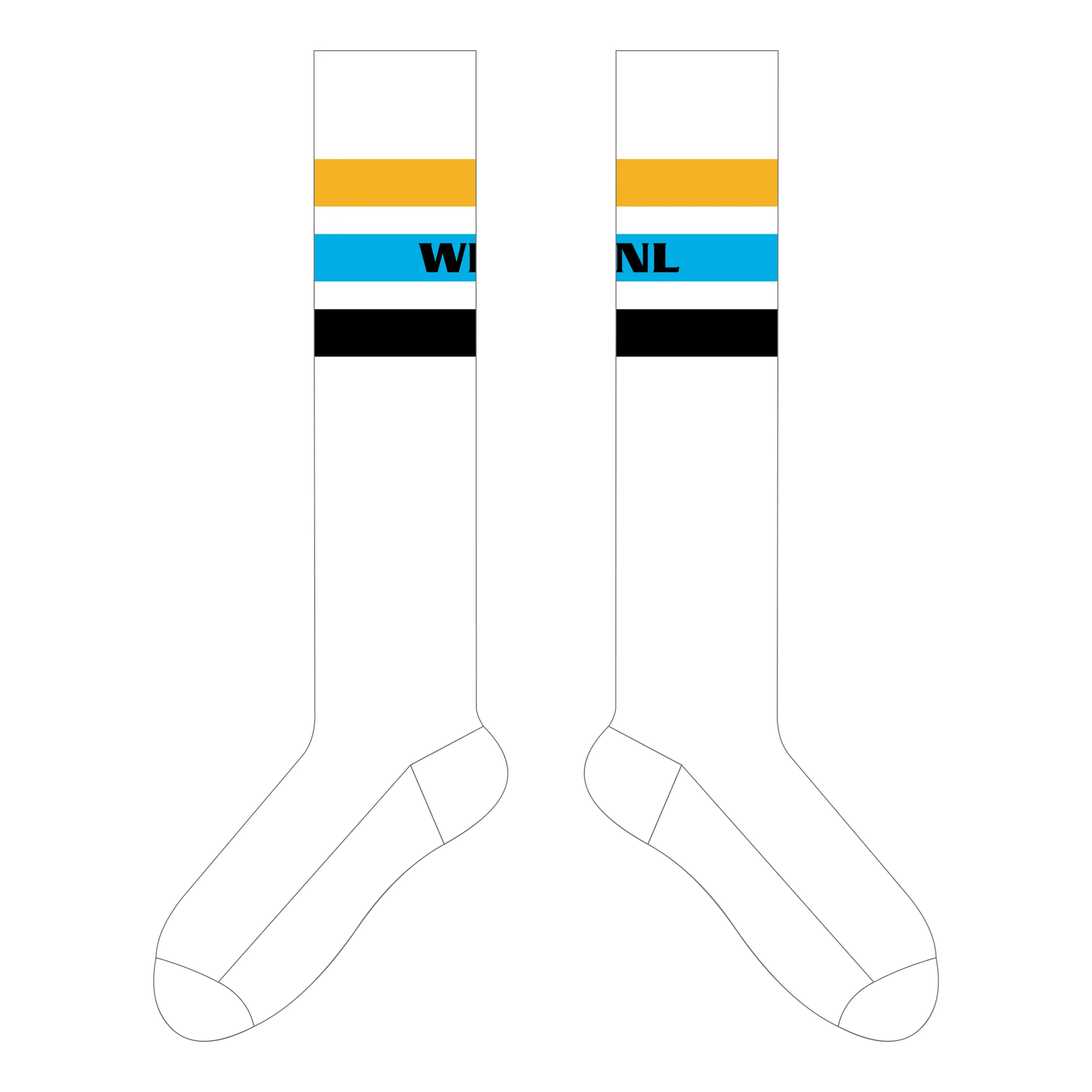 WRFL Caroline Springs FC | Full Length Socks