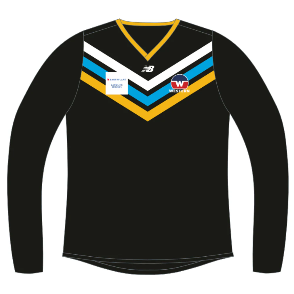 WRFL Caroline Springs FC | NB 2025 Junior Reversible Guernsey - Long Sleeve