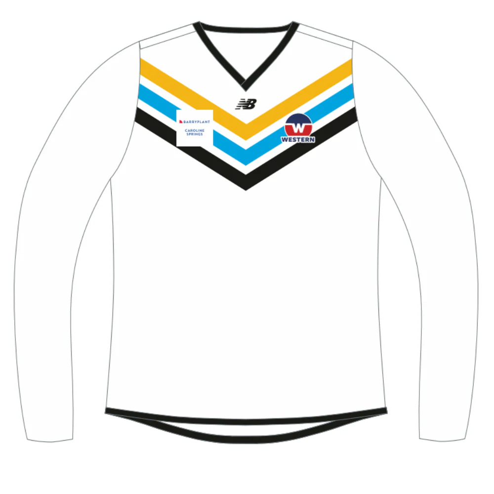 WRFL Caroline Springs FC | NB 2025 Junior Reversible Guernsey - Long Sleeve - Image 3