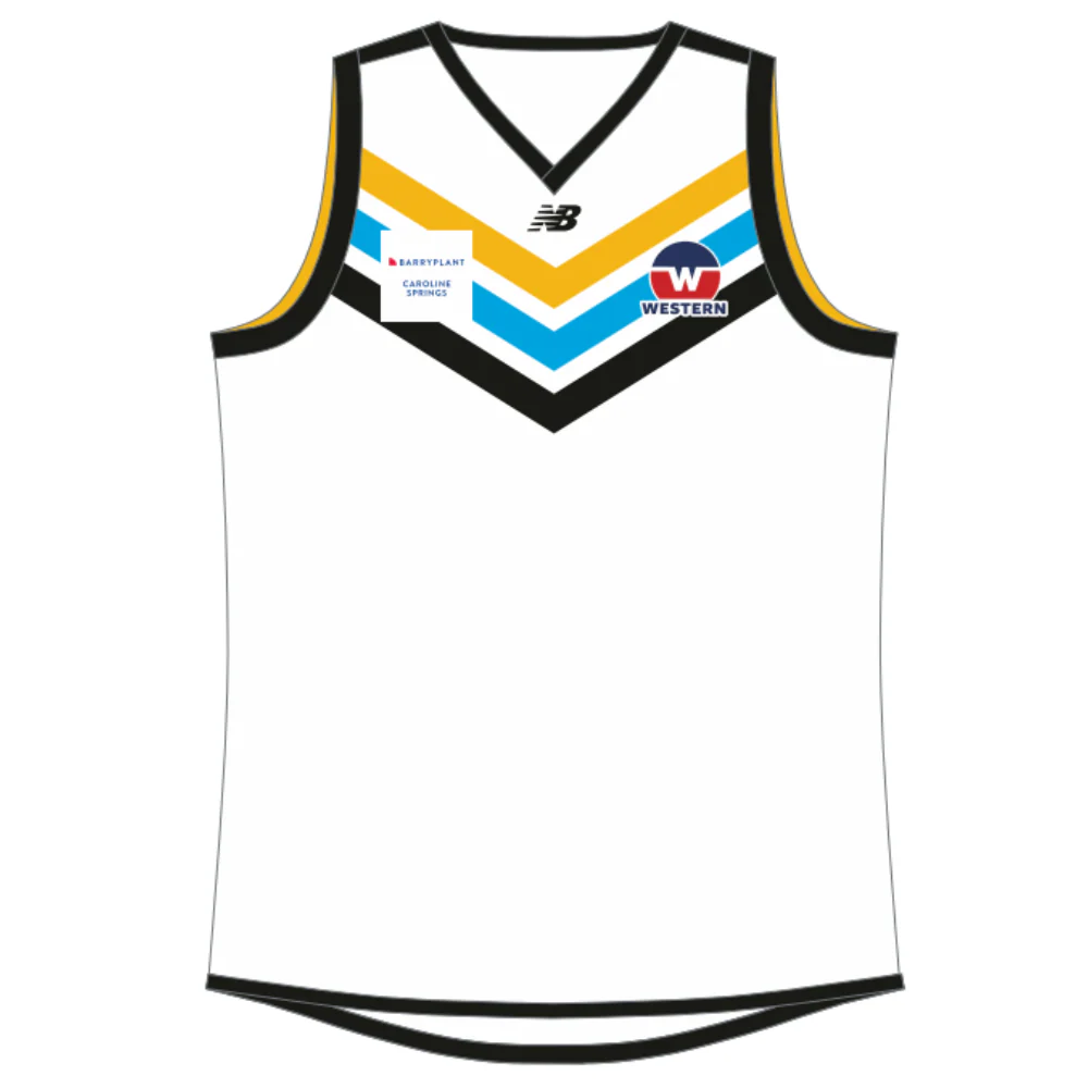 WRFL Caroline Springs FC | NB 2025 Junior Reversible Guernsey - Sleeveless - Image 3