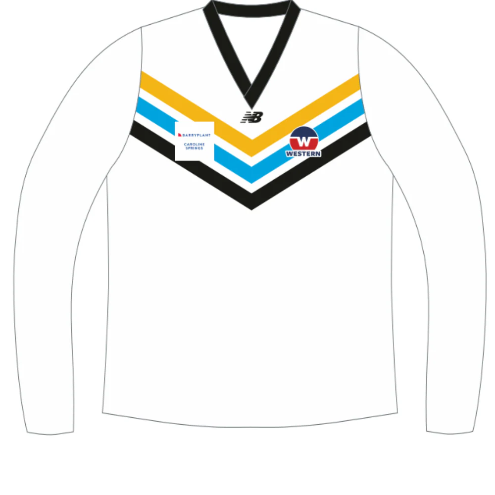 WRFL Caroline Springs FC | NB 2025 Junior Women's Reversible Guernsey - Long Sleeve - Image 3