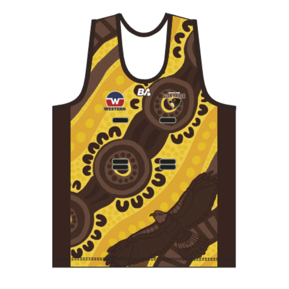 WRFL Glen Orden FNC | BA Unisex Singlet - Indigenous