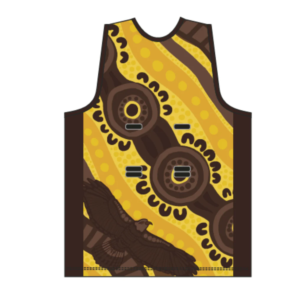WRFL Glen Orden FNC | BA Unisex Singlet - Indigenous - Image 2