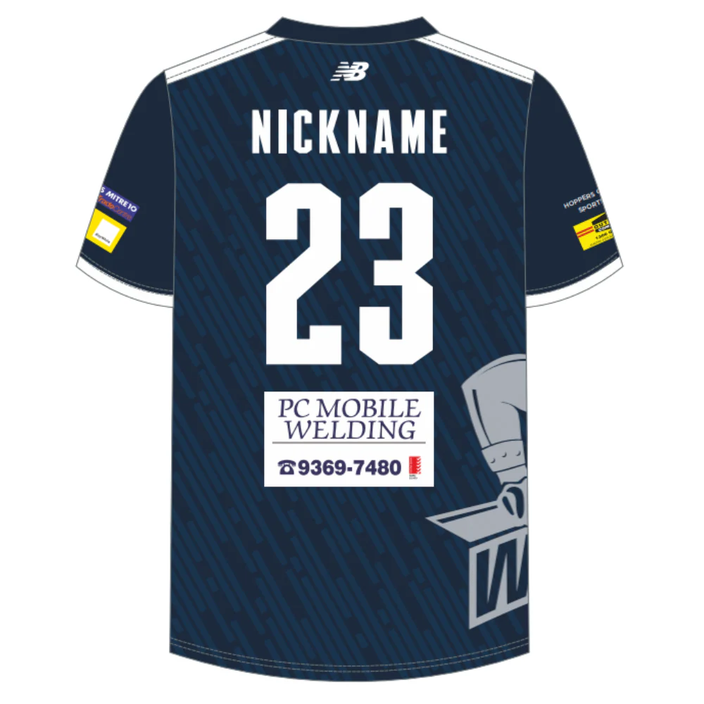 WRFL Hoppers Crossing FC | NB Senior Warm Up Tee - Image 2