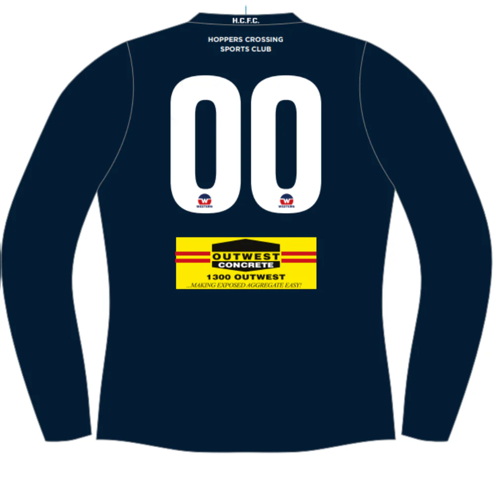WRFL Hoppers Crossing | NB U18 Guernsey -  Unisex LS - Image 2